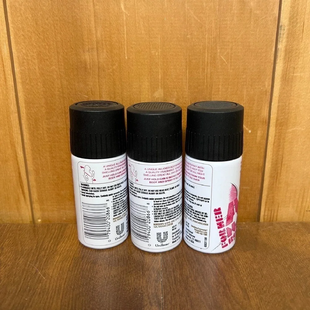 Axe Anarchy For Her Mini Body Spray Limited Edition Travel Size 1 oz (3‎ Pack)